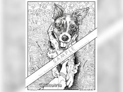 JoJo the Heeler's Coloring Page