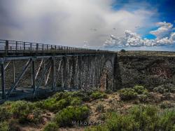 Betwixt of Taos, a Bridge Photo