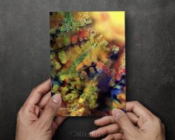 Morning Walk, Sunlight 5x7 Greeting Cards