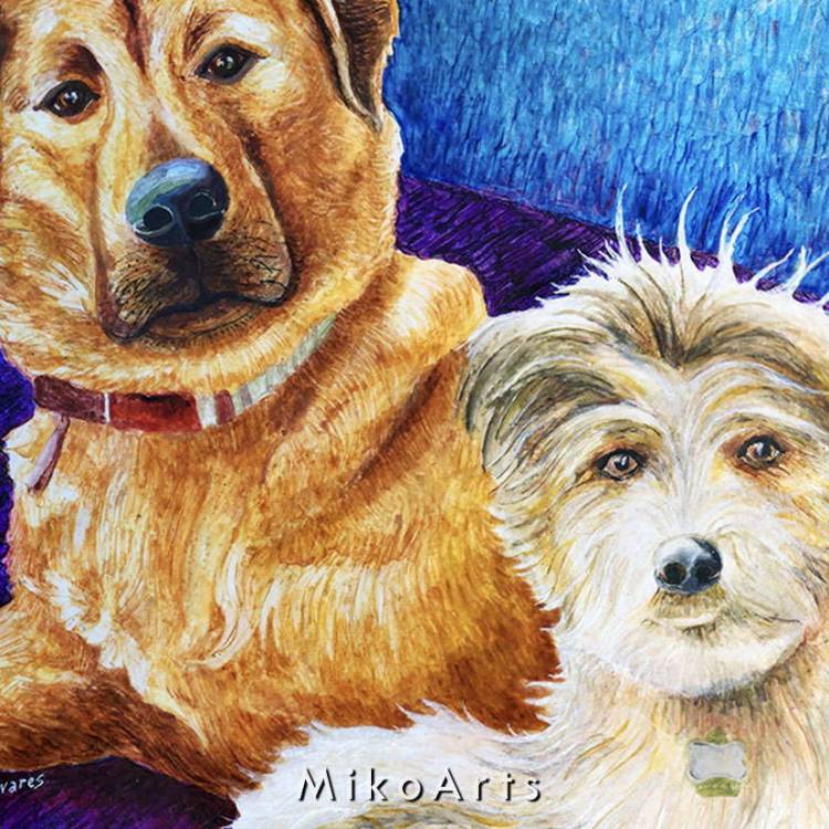 Look Who Arrived!, a Rescue Dog Portrait